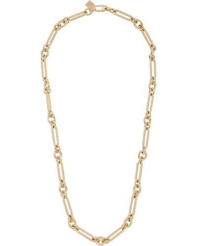 Lauren Rubinski 14k Yellow Gold Long Chain Necklace - Blue