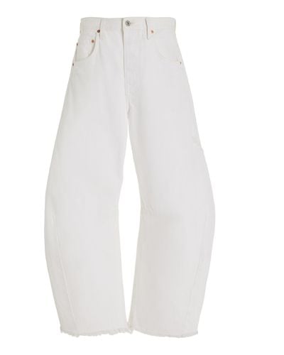 Citizens of Humanity Horseshoe Rigid High-rise Wide-leg Jeans - White
