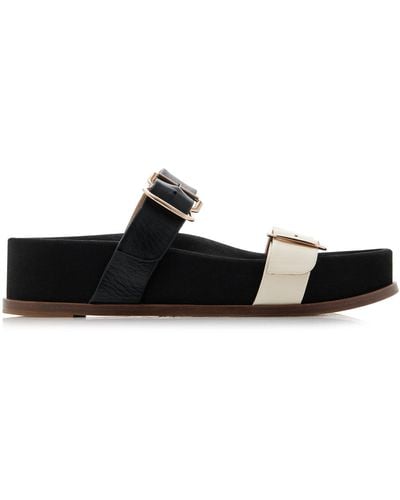 Gabriela Hearst Wren Leather Sandals - Black