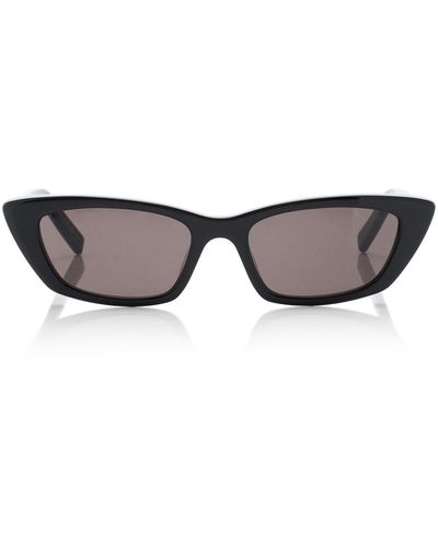 Saint Laurent Cat-eye Acetate Sunglasses - Black