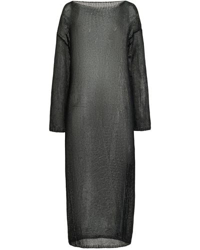 Solid & Striped X Sofia Richie Grainge Exclusive The Polly Cotton Maxi Dress - Gray