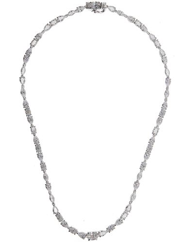 Anabela Chan Spectra 18k White Gold Diamond Necklace