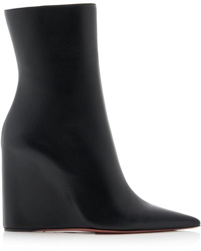 AMINA MUADDI Pernille Ankle Boots 95 - Black