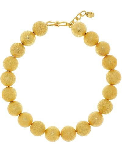 Sylvia Toledano Sand Bubble 22k Gold-plated Necklace - Metallic