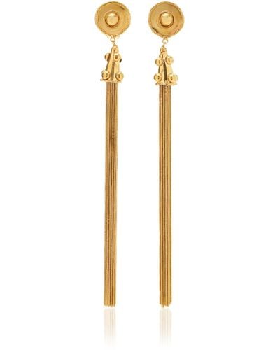 Sylvia Toledano Pomponxxl 22k Gold-plated Earrings - Metallic