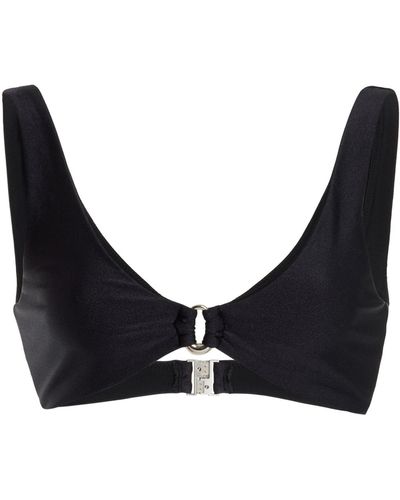 Jonathan Simkhai Astrid Ring-detailed Bikini Top - Black