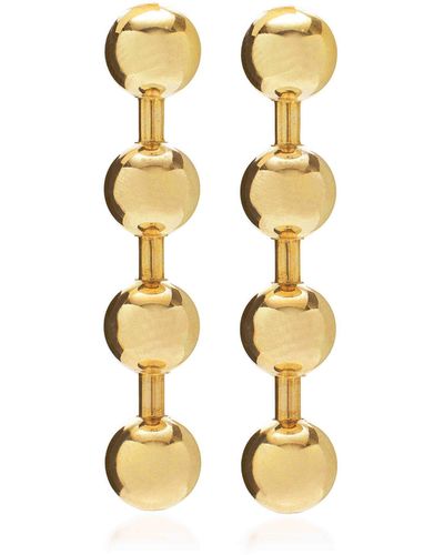 Martine Ali Exclusive Xl Ball 14k Yellow Gold Earrings - Metallic