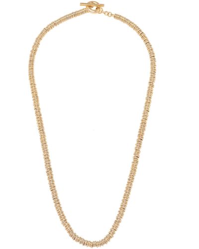 Bottega Veneta Gold-plated Sterling Silver Necklace - Metallic