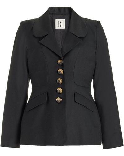 By Malene Birger Adrienna Tailored Blazer Jacket - Black