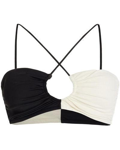 By Malene Birger Exclusive Seabay Bikini Top - Black