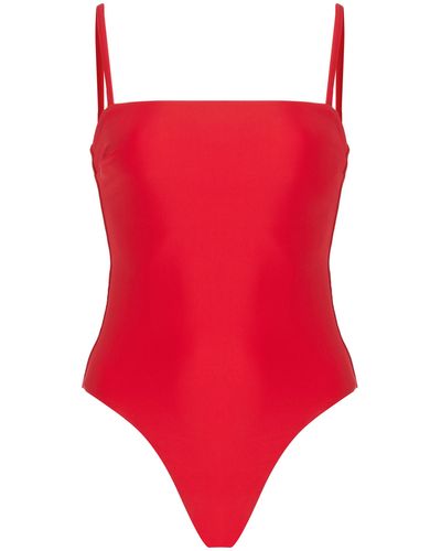 Matteau Square Malliot One-piece Swimsuit - Red
