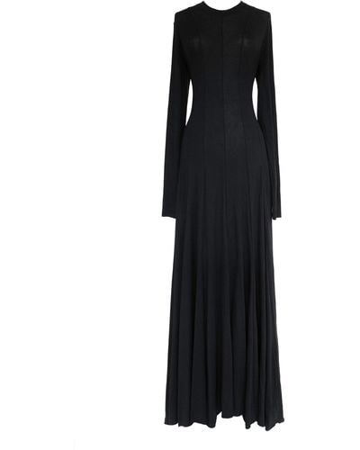 Peter Do Squid Cotton Jersey Maxi Dress - Black