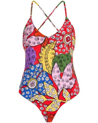 Red Mara Hoffman Beachwear and swimwear outfits for Women | Lyst