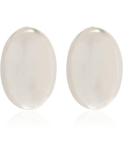LIE STUDIO The Camille Sterling Silver Earrings - Natural