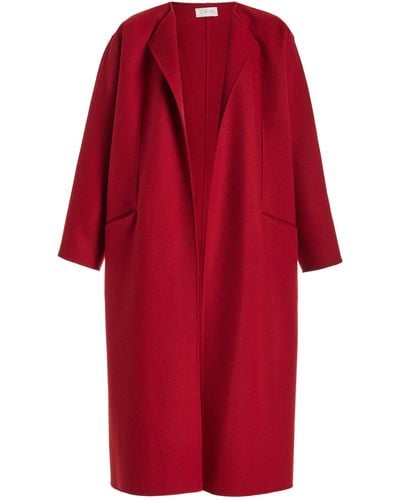 The Row Priske Cashmere Coat - Red