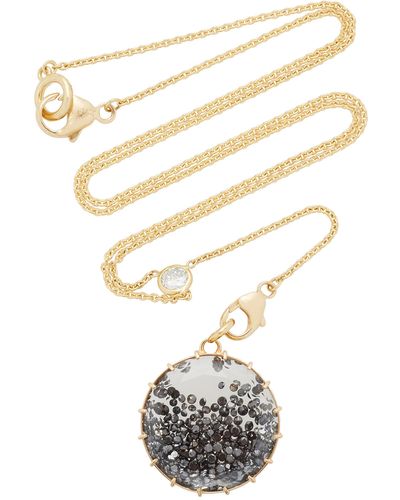 Renee Lewis Black Diamond Shake Necklace On Y Chain