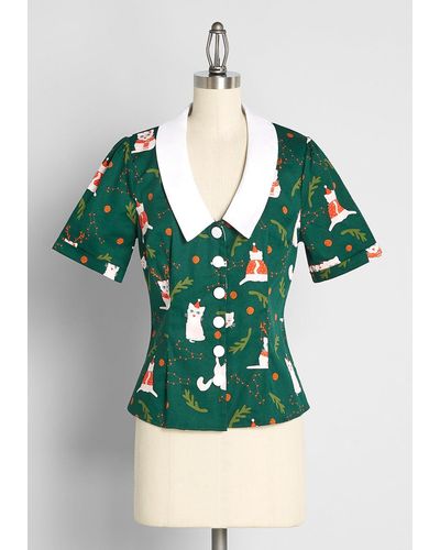 Collectif Clothing Blouses for Women | Online Sale up to 66% off | Lyst
