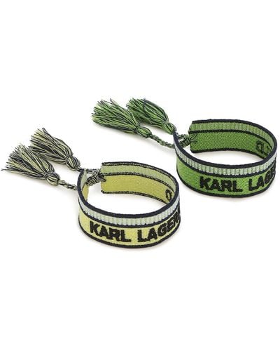 Karl Lagerfeld 2Er-Schmuckset Armbänder 231W3961 - Grün