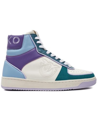 Pinko Sneakers Baltimore Al 23-24 Blks1 102638 A0Vk Weiß - Blau