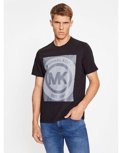 Michael Kors T-Shirt 6F36G10091 Regular Fit - Blau