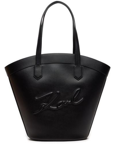 Karl Lagerfeld Handtasche 241w3015 black - Schwarz
