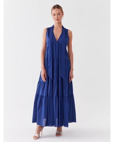 MAX&Co. Kleid Für Den Alltag Minore 72211823 Regular Fit - Blau