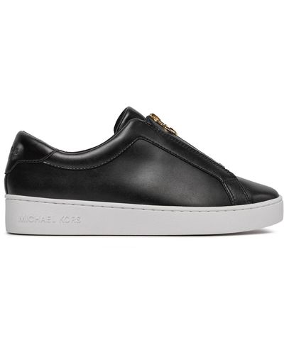 MICHAEL Michael Kors Sneakers keaton zip slip on 43r4ktfp1l black 001 - Schwarz