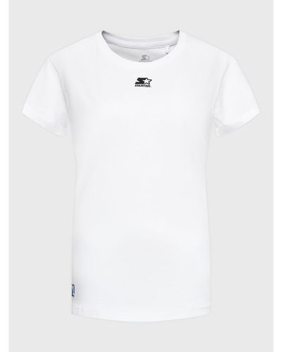 Starter T-Shirt Swn-307-122 Weiß Regular Fit