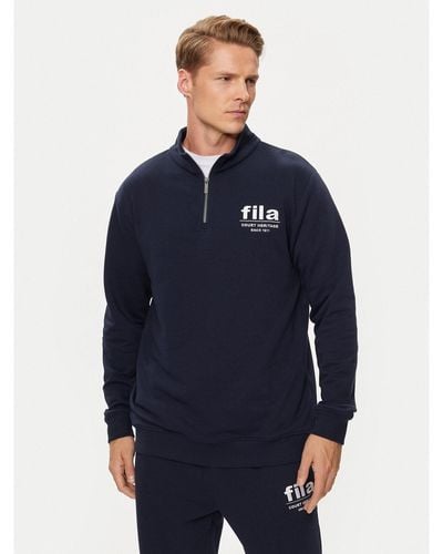 Fila Sweatshirt Fam0660 Regular Fit - Blau