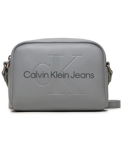 Calvin Klein Handtasche Sculpted Camera Bag18 Mono K60K612220 - Grau