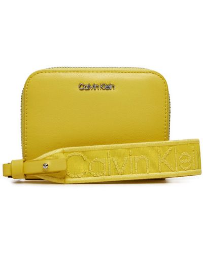 Calvin Klein Große Damen Geldbörse Gracie K60K611688 - Gelb