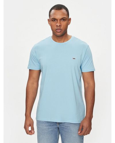 Lee Jeans T-Shirt Patch 112349083 Regular Fit - Blau