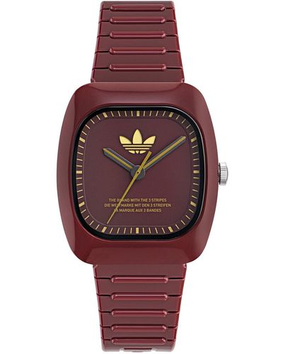 adidas Originals Uhr Retro Wave Oneaosy24028 - Rot