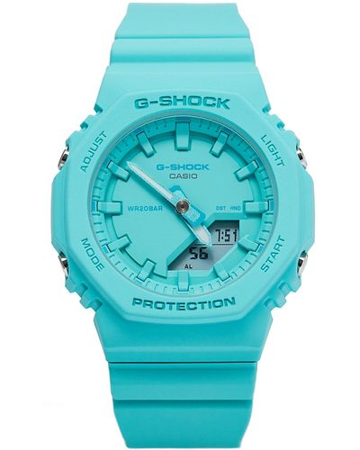 G-Shock Uhr Time On Tone Gma-P2100-2Aer Grün - Blau