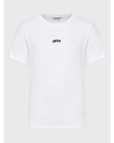 UNFAIR ATHLETICS T-Shirt Unfr23-015 Weiß Regular Fit