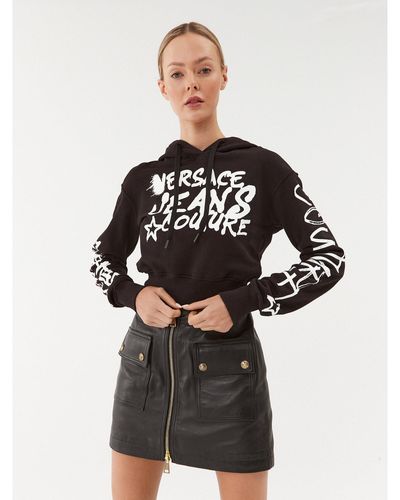 Versace Sweatshirt 75Hait16 Regular Fit - Schwarz