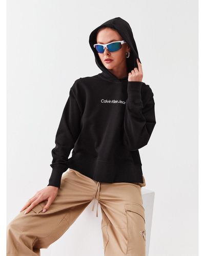 Calvin Klein Sweatshirt J20J220430 Regular Fit - Schwarz