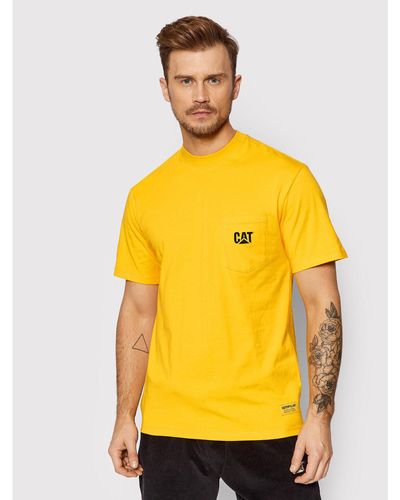 Caterpillar T-Shirt 2511868 Regular Fit - Gelb