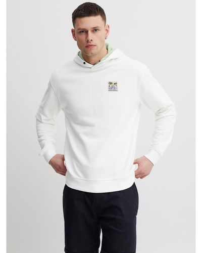 Blend Sweatshirt 20715351 Weiß Regular Fit