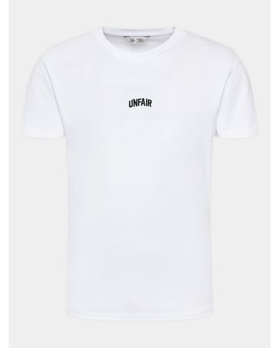 UNFAIR ATHLETICS T-Shirt Unfr22-111 Weiß Regular Fit
