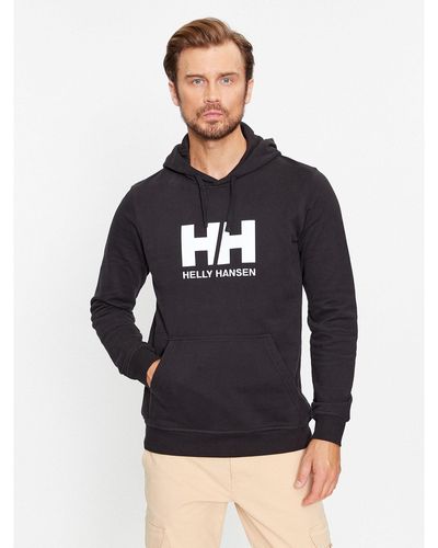 Helly Hansen Sweatshirt Logo 33977 Regular Fit - Blau