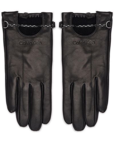 Calvin Klein Damenhandschuhe K60K609974 - Schwarz