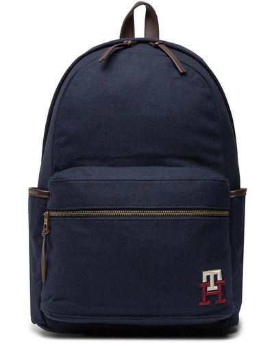 Tommy Hilfiger Rucksack New Prep Backpack Am0Am10290 Dw6 - Blau