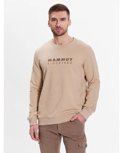 Mammut Sweatshirt 1014-04040 Regular Fit - Natur