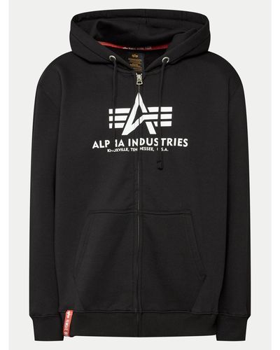 Alpha Industries Sweatshirt Basic 178325 Regular Fit - Schwarz