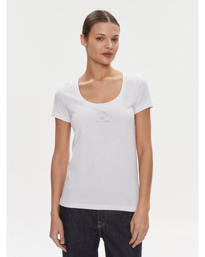 Emporio Armani T-Shirt 163377 4R223 00010 Weiß Regular Fit