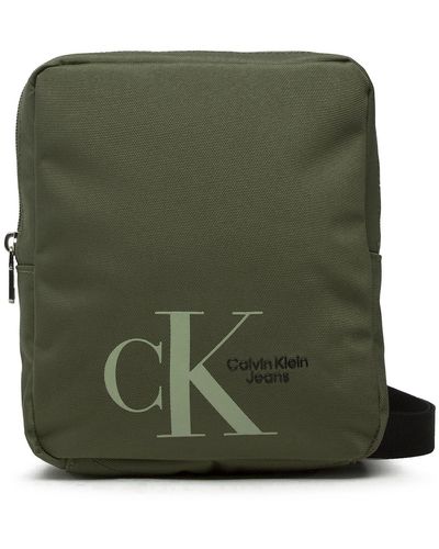 Calvin Klein Umhängetasche Sport Essentials Reporter S Dyn K50K508890 Grün