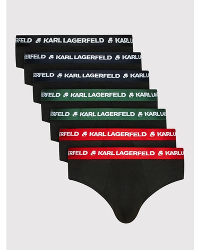Karl Lagerfeld 7Er-Set Slips 220M2126 - Rot