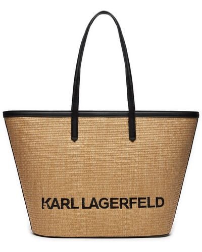 Karl Lagerfeld Handtasche 241w3057 natural 106 - Braun