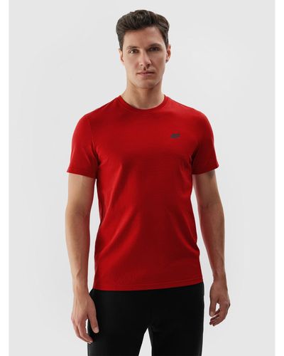 4F T-Shirt Wss24Ttshm1154 Regular Fit - Rot